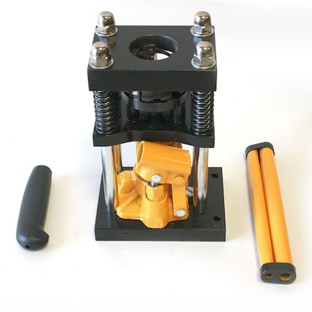 Interstate Pneumatics Manual Benchtop Crimper for 3/8 Inch to 1/2 Inch Rubber & PVC Hose H10-6